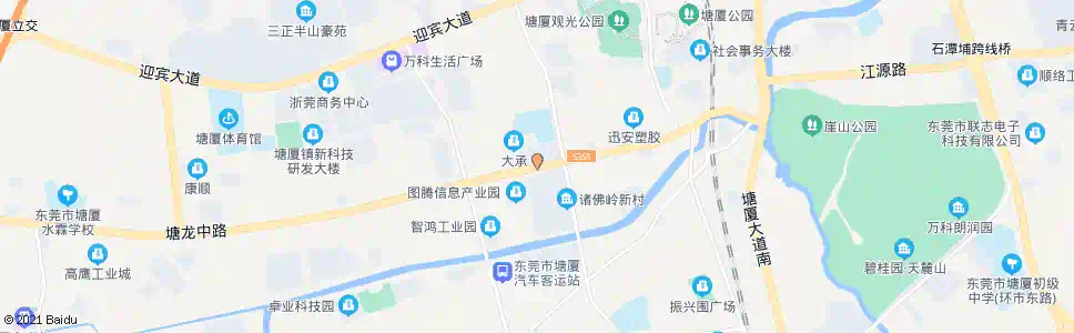 东莞龙景花园_公交站地图_东莞公交_妙搜公交查询2024