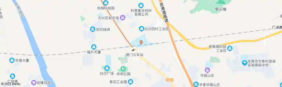 东莞虎门路口_公交站地图_东莞公交_妙搜公交查询2024