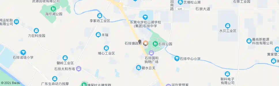 东莞石排镇政府_公交站地图_东莞公交_妙搜公交查询2024