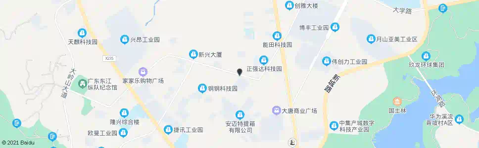 东莞诺普信厂_公交站地图_东莞公交_妙搜公交查询2024