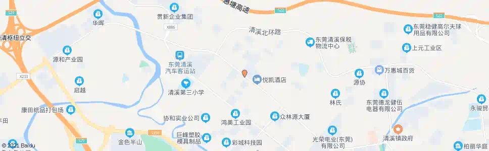 东莞乌鸦落洋村_公交站地图_东莞公交_妙搜公交查询2024