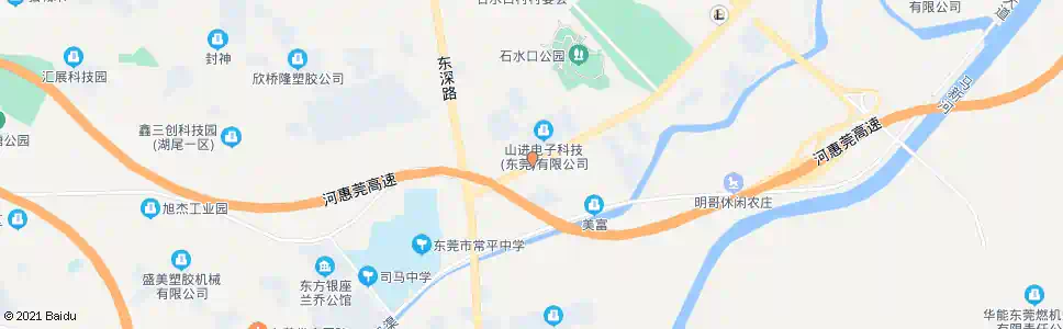 东莞凯达工业城_公交站地图_东莞公交_妙搜公交查询2024