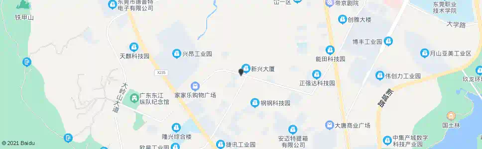 东莞油古岭路口_公交站地图_东莞公交_妙搜公交查询2024