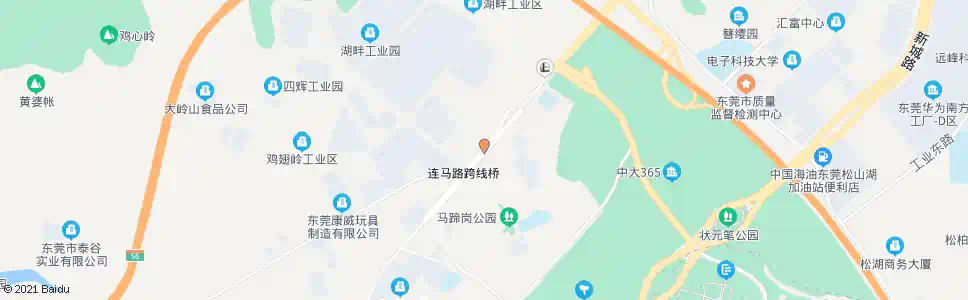 东莞马蹄岗_公交站地图_东莞公交_妙搜公交查询2024