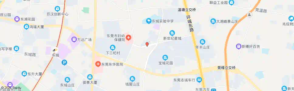 东莞上三杞_公交站地图_东莞公交_妙搜公交查询2024