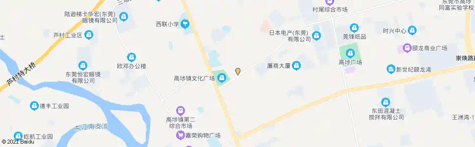 东莞高埗工商分局_公交站地图_东莞公交_妙搜公交查询2024