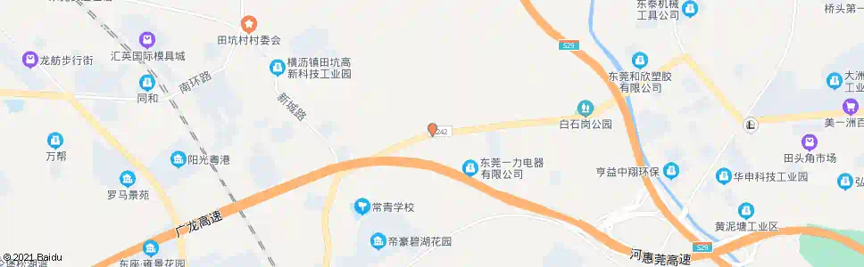 东莞梁屋村_公交站地图_东莞公交_妙搜公交查询2024