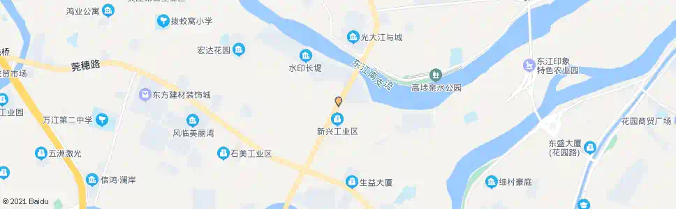 东莞高埗桥_公交站地图_东莞公交_妙搜公交查询2024