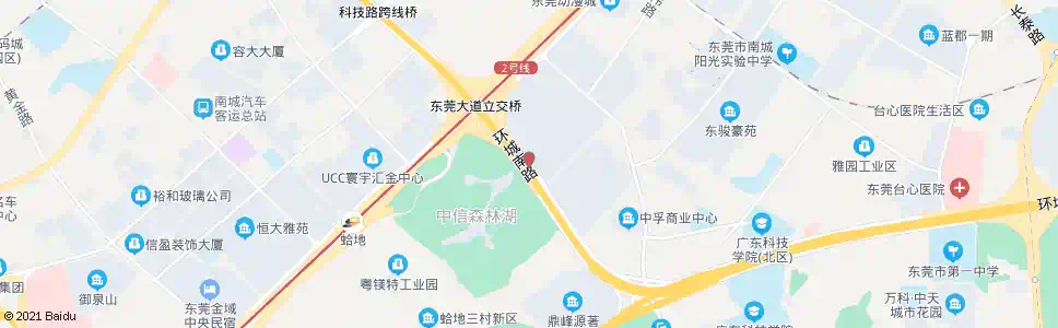 东莞东莞大道路口_公交站地图_东莞公交_妙搜公交查询2024