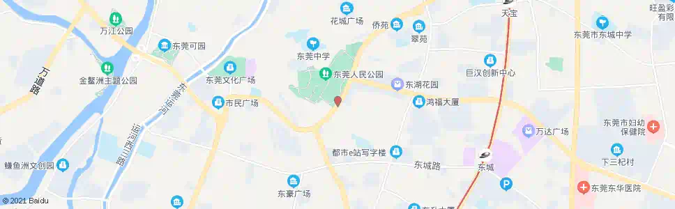 东莞岗贝市场_公交站地图_东莞公交_妙搜公交查询2024