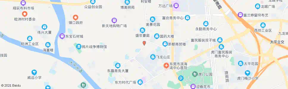 东莞东较场_公交站地图_东莞公交_妙搜公交查询2024