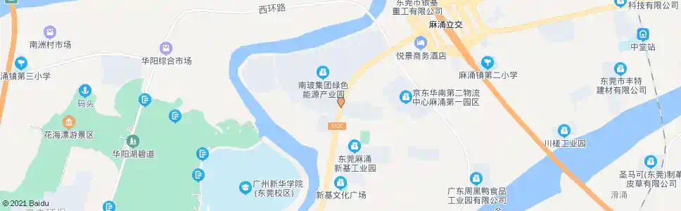 东莞南玻工业区_公交站地图_东莞公交_妙搜公交查询2024