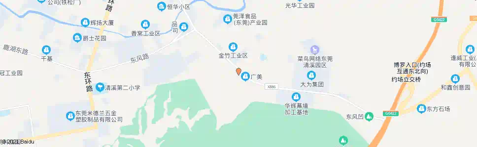 东莞九乡村_公交站地图_东莞公交_妙搜公交查询2024