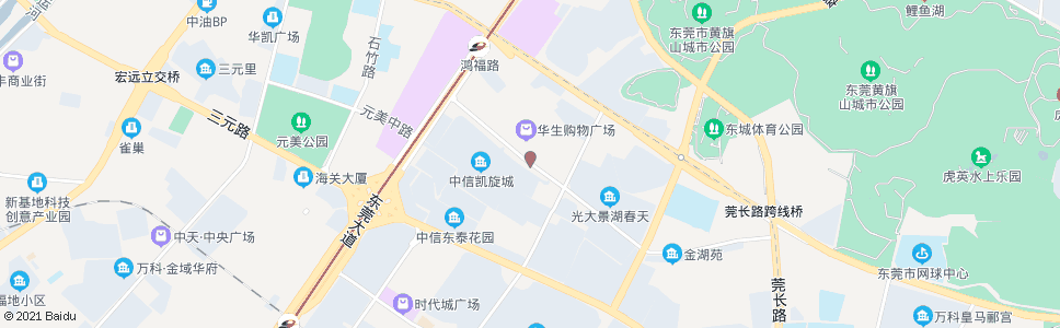 东莞怡丰都市_公交站地图_东莞公交_妙搜公交查询2024