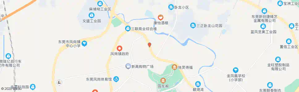 东莞凤岗沃尔玛_公交站地图_东莞公交_妙搜公交查询2024