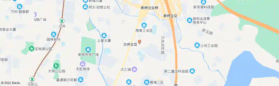 东莞沙井中心客运站_公交站地图_东莞公交_妙搜公交查询2024