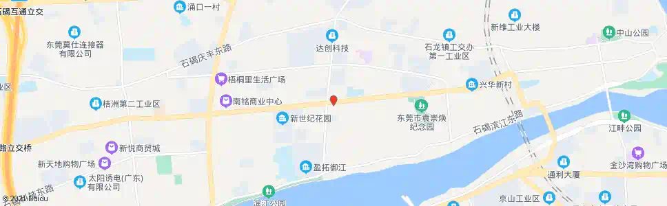 东莞金泰家具广场_公交站地图_东莞公交_妙搜公交查询2024