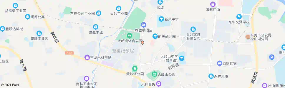 东莞建卫路口_公交站地图_东莞公交_妙搜公交查询2024