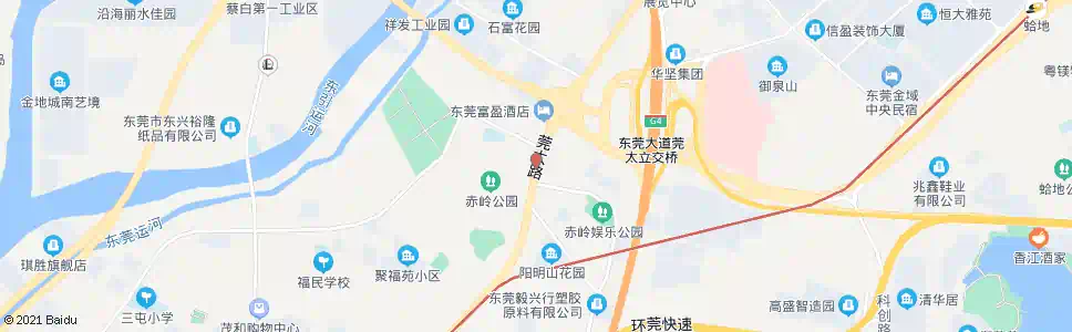 东莞赤岭天桥_公交站地图_东莞公交_妙搜公交查询2024