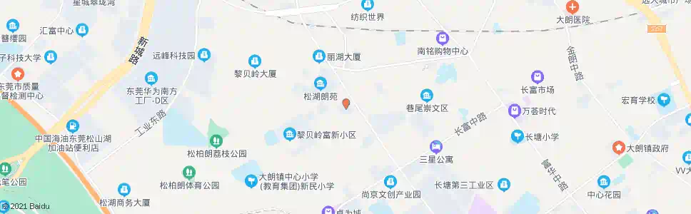 东莞大朗公安分局_公交站地图_东莞公交_妙搜公交查询2024