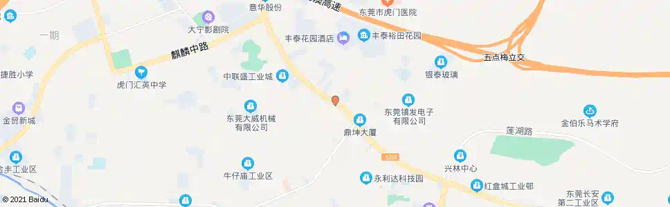 东莞厦边_公交站地图_东莞公交_妙搜公交查询2024