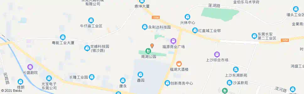 东莞岗厦村_公交站地图_东莞公交_妙搜公交查询2024