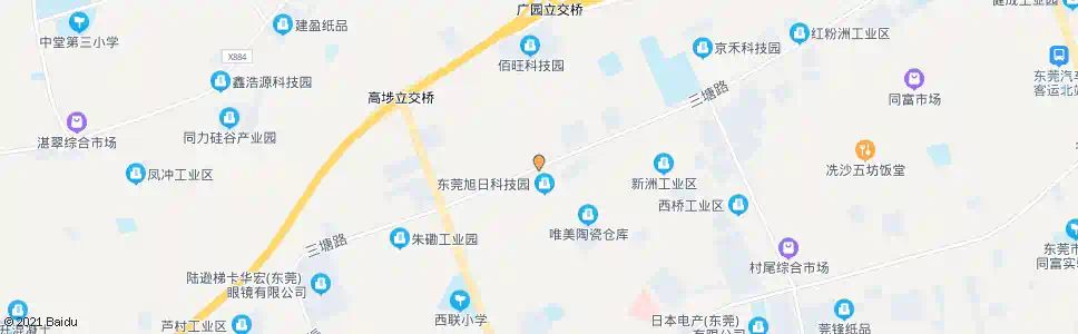 东莞三联村口_公交站地图_东莞公交_妙搜公交查询2024