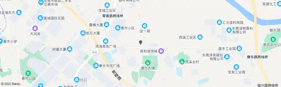 东莞良边村_公交站地图_东莞公交_妙搜公交查询2024