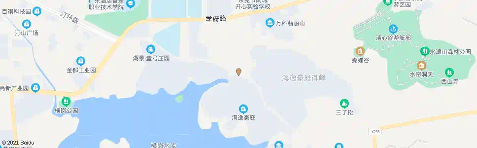 东莞海逸豪庭_公交站地图_东莞公交_妙搜公交查询2024