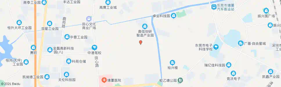 东莞鹅颈村_公交站地图_东莞公交_妙搜公交查询2024