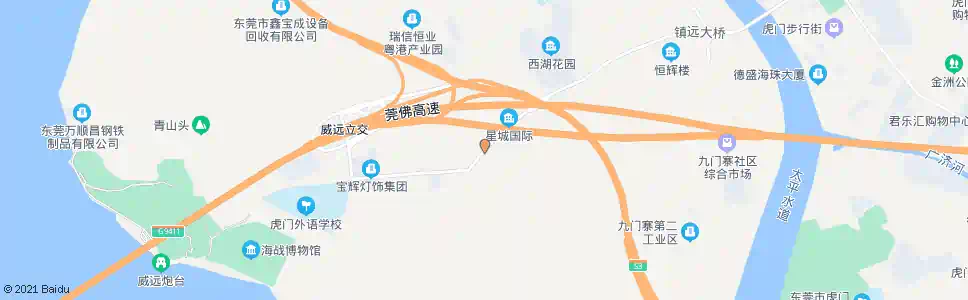 东莞南面牌坊_公交站地图_东莞公交_妙搜公交查询2024