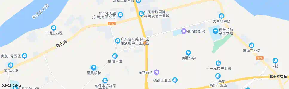 东莞潢涌商业城_公交站地图_东莞公交_妙搜公交查询2024