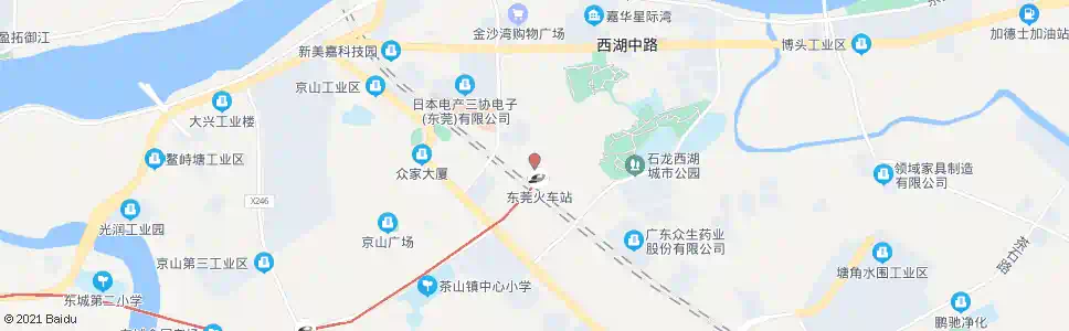 东莞石龙人民广场_公交站地图_东莞公交_妙搜公交查询2024