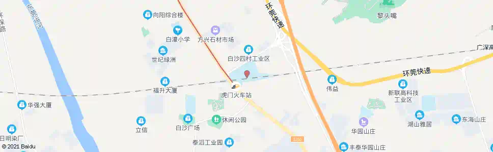 东莞虎门高铁站_公交站地图_东莞公交_妙搜公交查询2024