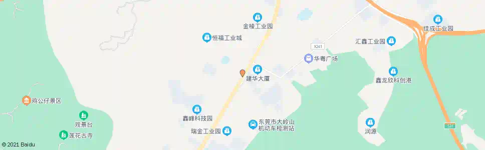 东莞颜屋路口_公交站地图_东莞公交_妙搜公交查询2024