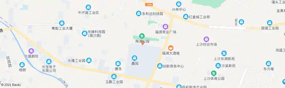 东莞江南南街_公交站地图_东莞公交_妙搜公交查询2024