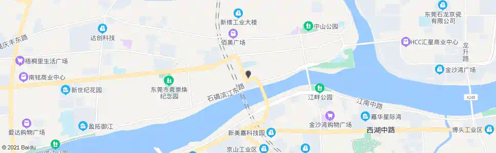 东莞华南花园_公交站地图_东莞公交_妙搜公交查询2024