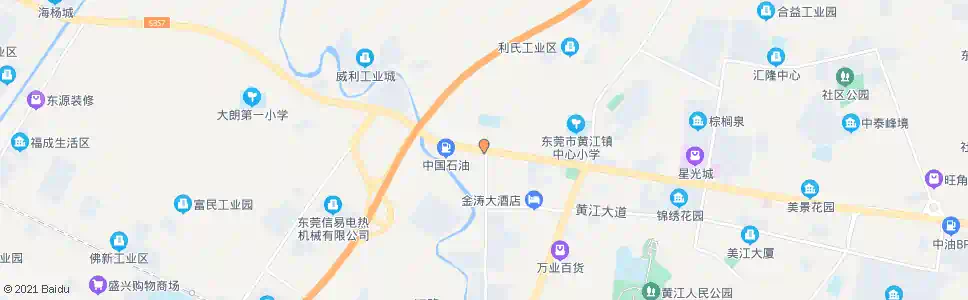 东莞江海城_公交站地图_东莞公交_妙搜公交查询2024