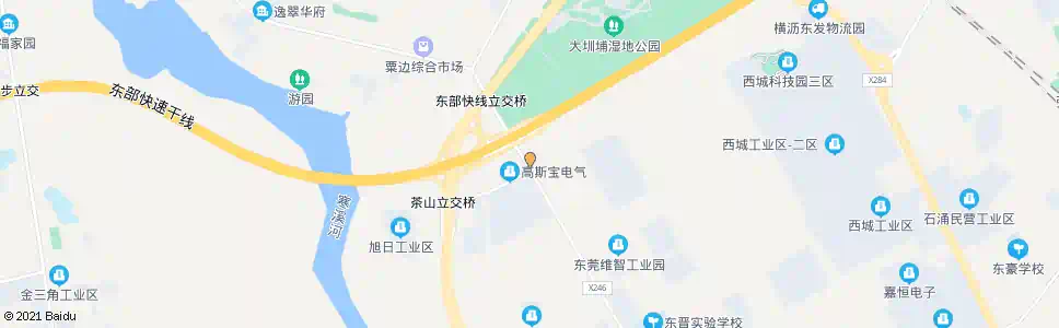 东莞兴业路路口_公交站地图_东莞公交_妙搜公交查询2024