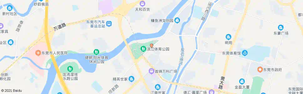 东莞坝新苑_公交站地图_东莞公交_妙搜公交查询2024