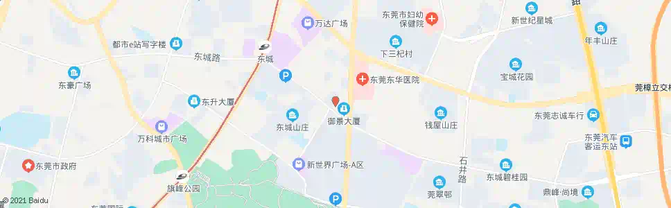 东莞行政服务中心_公交站地图_东莞公交_妙搜公交查询2024