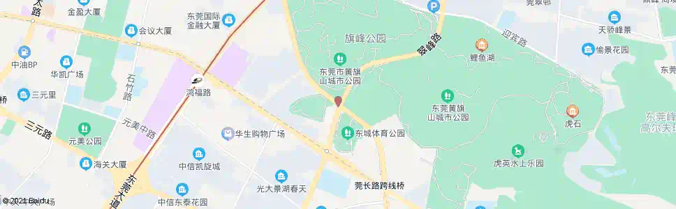 东莞旗峰路南_公交站地图_东莞公交_妙搜公交查询2024