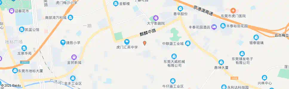 东莞高华电子厂_公交站地图_东莞公交_妙搜公交查询2024