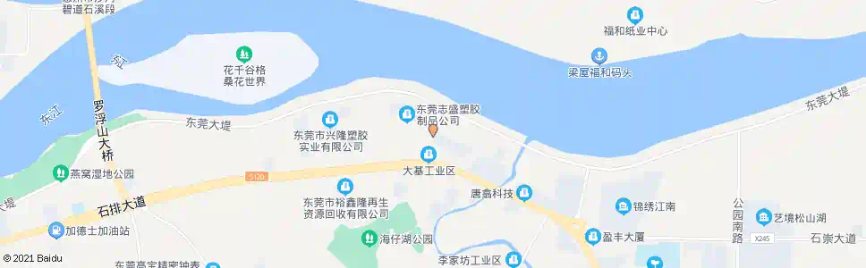 东莞明和商场_公交站地图_东莞公交_妙搜公交查询2024