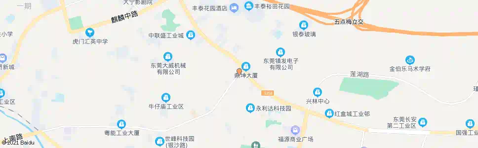 东莞厦边牌坊路口_公交站地图_东莞公交_妙搜公交查询2024