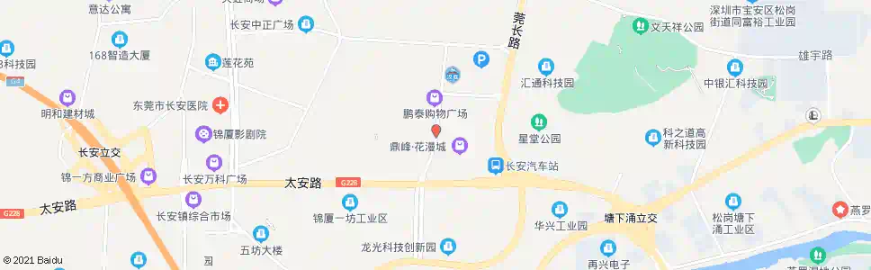 东莞霄边影剧院_公交站地图_东莞公交_妙搜公交查询2024