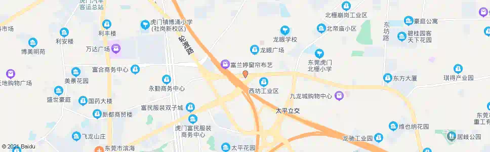 东莞龙眼路口_公交站地图_东莞公交_妙搜公交查询2024