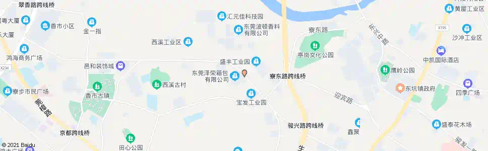 东莞大进工业园_公交站地图_东莞公交_妙搜公交查询2024