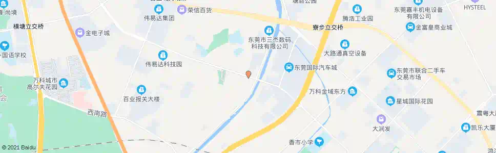 东莞霞边桥1_公交站地图_东莞公交_妙搜公交查询2024