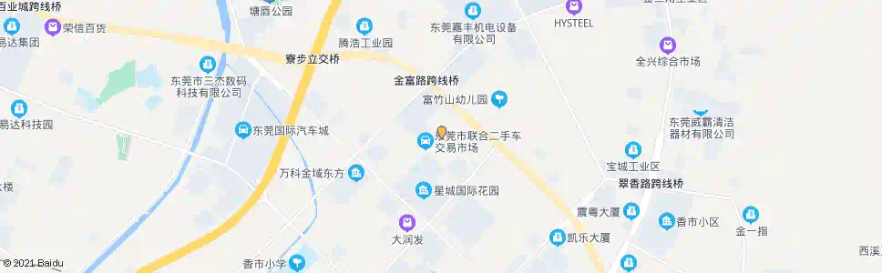 东莞富兴街_公交站地图_东莞公交_妙搜公交查询2024